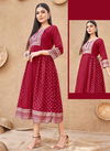 KANAK NX MEHAK Heavy Rayon Designer Fancy Ethnic Wear Kurtis Collection